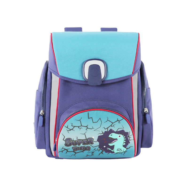 1-3年级卡通可爱恐龙背包 儿童双肩包 防走失包小学生新款书包